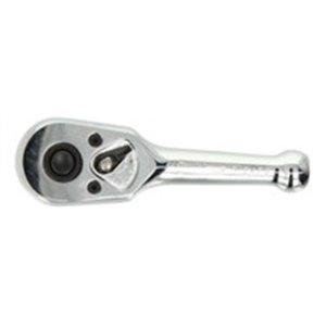 HANS 3124PQ - Ratchet handle, 3/8 inch (10 mm), number of teeth: 72, length: 110 mm (very short), type: reversible, with quick r