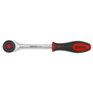 SONIC 7121103 - Ratchet handle, 1/2 inch (12,5 mm), number of teeth: 52, length: 277 mm, profile: square, type: rotatable handle