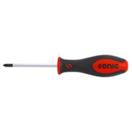 SONIC 1311 - Screwdriver (star screwdriver) Phillips, size: PH1, length: 80 mm, total length: 183 mm
