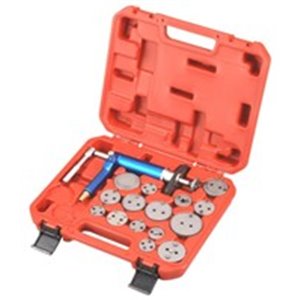 PROFITOOL 0XAT2017 - Air tools set for pressing in and screwing in, intended use: brake calipers, 16pcs