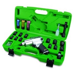 TOPTUL GDAI2703 - Set of tools, 6PT impact socket(s) / extension bar(s) / impact wrench / universal joint(s) / wheel socket(s) 1
