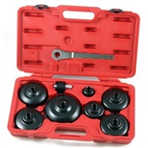 PROFITOOL 0XAT1250 - Oil filter cap wrench set, bell-shaped, socket / drive: 1/2\\\