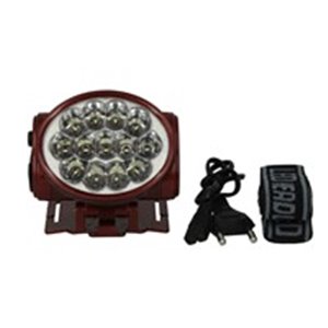 A rechargeable headlamp with 13 white LED - Top1autovaruosad