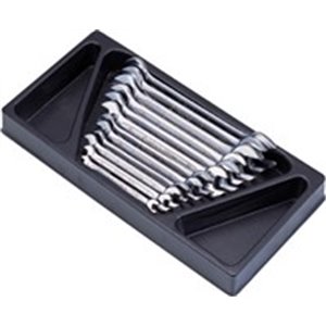 HANS TT-5 - Insert tray with tools for trolley, open-end wrench(es), 12pcs, insert tray size: 190x380mm,