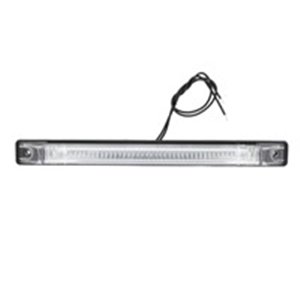 TRUCKLIGHT IL-UN014 - Interior lighting lamp (white, LED, 12/24V, surface, length 254mm, width 24mm, height 18mm, 0.3m wire; tra