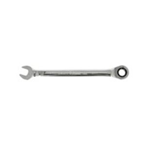 HANS 1165M/9 - Wrench combination / ratchet, 72 number of teeth, metric size: 9 mm, length: 159 mm, Dura-chr v.