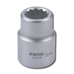 SONIC 24924 - Socket 12-angle 3/4\\\