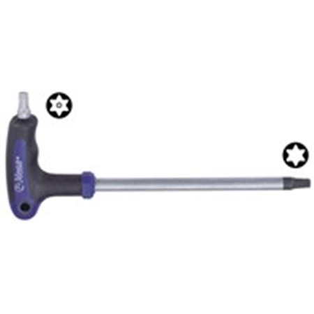 HANS 1755/TTH55 - Wrench male end/bit, TORX, size: T55, length: 200mm-120mm, handle: L type