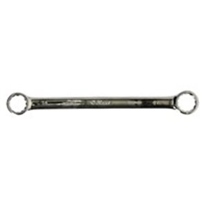 HANS 11050M/18X19 - Wrench box-end, double-ended, metric size: 18, 19 mm, finish: mirror