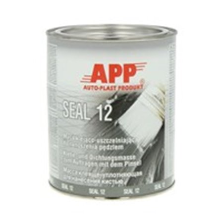 APP 80040105 - Compound SEAL 12, gluing-sealing,, polyurethane, Can, 1 g, intended use: car body, welding seams, colour: grey, t