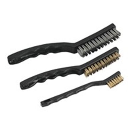 SEALEY SEA AK9801 - Sealey composite set of brushes for cleaning spark plugs and other engine components, heads size 35 - 110 mm