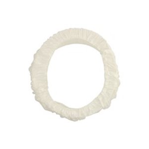 PAK-HURT QS168 - Protective cover for steering wheel, quantity: 250 pcs, on roll, material: Foil, colour: White, disposable, wit