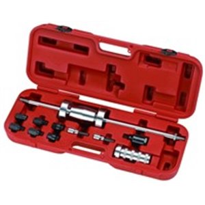 PROFITOOL 0XAT1504 - kit for removing injectors in diesel engines, for removing the defective injectors Bosch / Delphi