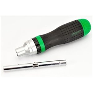 TOPTUL FTED1421 - Bit holder with handle (ratchet) HEX, with ratcheting mechanism, bits available separately