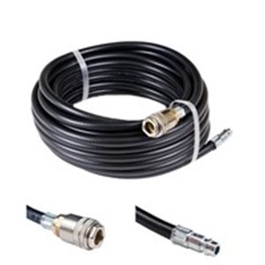 AIRPRESS 40400 - Straight pneumatic hose AIRPRESS, rubber, maximum pressure: 20bar, inner diameter: 8mm, length: 10m, with fast 