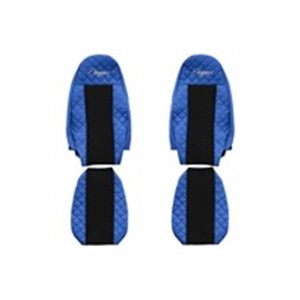 F-CORE FX01 BLUE Seat covers ELEGANCE Q   - Top1autovaruosad