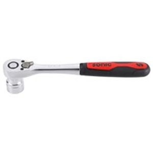 SONIC 7121503 - Ratchet handle, 1/2 inch (12,5 mm), number of teeth: 60, length: 260 mm, profile: square, type: reversible, for 