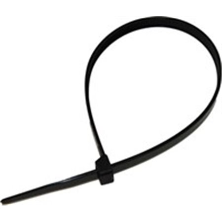 DRESSELHAUS 4623/705/17 7,8X300 - Buntband, kabel 100st, färg: svart, bredd 7,8 mm, längd 300 mm, material: plast