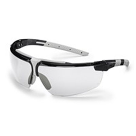 UVEX 9190.280 - Skyddsglasögon med skalmar uvex i-3, UV 400, standarder: EN 166 EN 170, färg: Svart/Grå