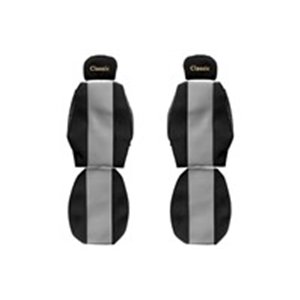 F-CORE PS06 GRAY Seat covers Classic  gre - Top1autovaruosad