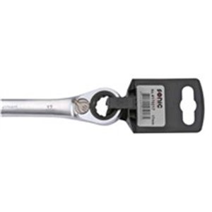 SONIC 4170217 - Wrench combination / ratchet, reversible, profile: Bi-hexagonal, metric size: 17 mm