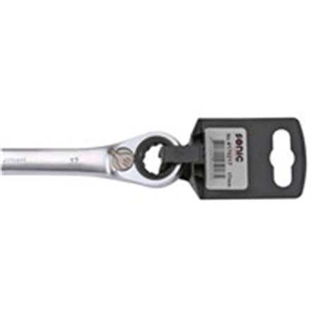 SONIC 4170217 - Wrench combination / ratchet, reversible, profile: Bi-hexagonal, metric size: 17 mm