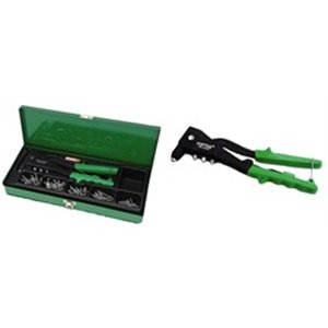 GAAD0101 TOPTUL Tool Kit + 150 rivets rivet tool, a metal box