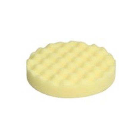 3M 3M50488 - Polishing sponge, disc, diameter: 150mm, colour: yellow, for milk Extra Fine