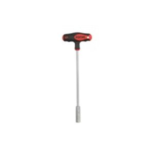 SONIC 14423010 - Wrench socket straight, with T-type handle HEX, 8 mm, handle: plastic / T type