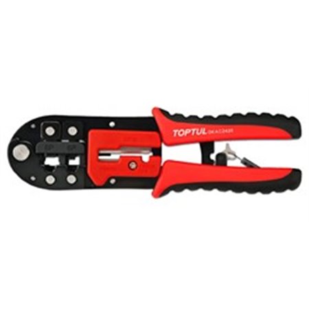 TOPTUL DKAC2420 - Pliers for insulation stripping for wire crimping, length: 203mm