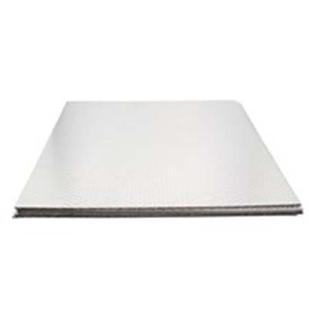 APP 460903/80050903P - Ljudmatta ljudisolering, material: aluminium, färg: silver, mått: 500mm/500mm, antal per förpackning