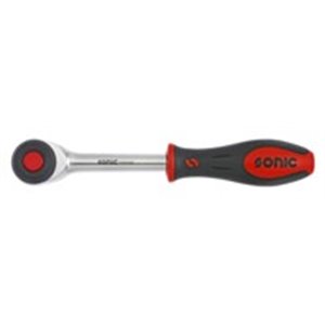 SONIC 7121102 - Ratchet handle, 3/8 inch (10 mm), number of teeth: 52, length: 232 mm, profile: square, type: rotatable handle 3