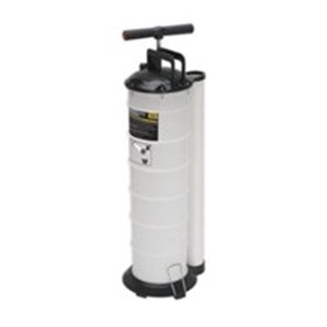 SEALEY SEA S01169 - Oil extractor, tank capacity: 6,5L, manual draining (with set of probes)