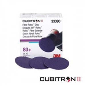 3M 3M33380 - Abrasive disc Cubitron II, fibre, P80, diameter: 50mm