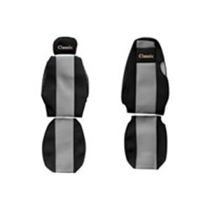 F-CORE PS15 GRAY Seat covers Classic  gre - Top1autovaruosad