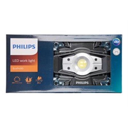 PHILIPS PHI RC520C1 - Bärbar verkstadslampa trådlös ECOPRO 50, ljuskälla typ COB LED, ljusstråle 500/1000lm, effekt: 10 W,
