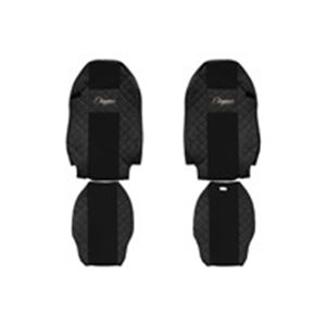F-CORE FX10 BLACK Seat covers ELEGANCE Q  - Top1autovaruosad