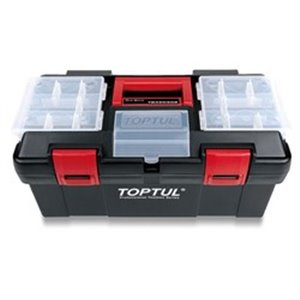TOPTUL TBAE0302 - Tool box, plastic x width445mm x depth240mm x height205mm