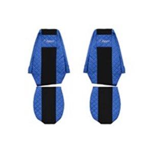 F-CORE FX08 BLUE - Seat covers ELEGANCE Q - Top1autovaruosad