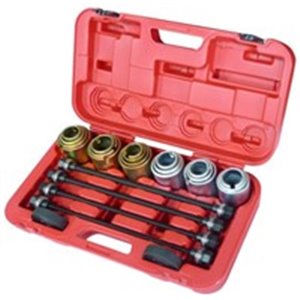 PROFITOOL 0XAT4250 - Universal kit for mounting and dismounting bearings - 26 items