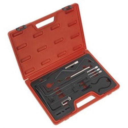 SEALEY VSE5930 - SEALEY Set of tools for camshaft servicing, CITROEN FIAT PEUGEOT, 1.4/1.6/2.0/2.2/HDi,, OE: 0153-AL 0188-AH