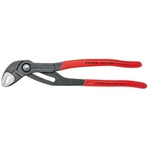 KNIPEX 87 01 180 - Pliers adjustable screwing; unscrewing, straight, jaw spacing: 0-36mm, length: 180mm, precise adjustment, tem
