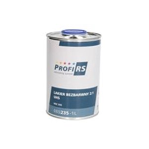 PROFIRS 0RS235-1L - Paint (1 l) transparent, UHS Fast, gloss, to body, volatile organic compounds: 355, proportions: 2:1, harden