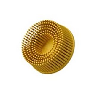3M 3M07525 - Abrasive disc Bristle disc, P120, diameter: 50mm, colour: yellow (price per 1pcs.)