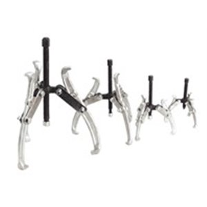 SEALEY SEA AK79 - Puller set (4 pcs.; universal; with reversible arms, number of paddles: 3, inner reach: 60mm, outer reach: 220