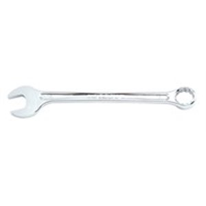 TOPTUL AAEX2525 - Wrench combination, metric size: 25 mm, length: 284 mm, offset angle: 15°, finish: satin chrome, chrome vanadi