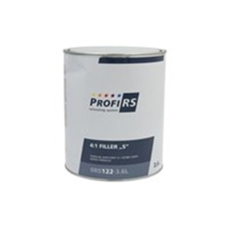 PROFIRS 0RS122-3.6L - Primer filler, grey, 3,6L, type of application: gun, proportions: 4:1, application (for the surface): car 