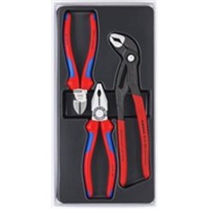 KNIPEX 00 20 09 V01 - Set of pliers 3 pcs, packaging: insert tray