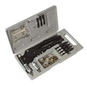 SEALEY SEA AK396 - Riveter Sealey with interchangeable inserts, in plastic box