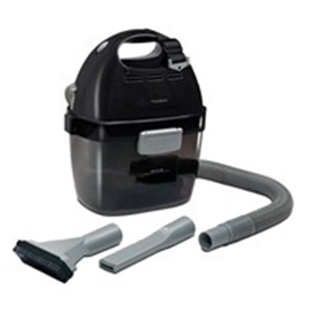 Dometic PowerVac is a handy cordless vacuum cleaner for wet and dry vacuuming. It has an integrated battery so you do not need t